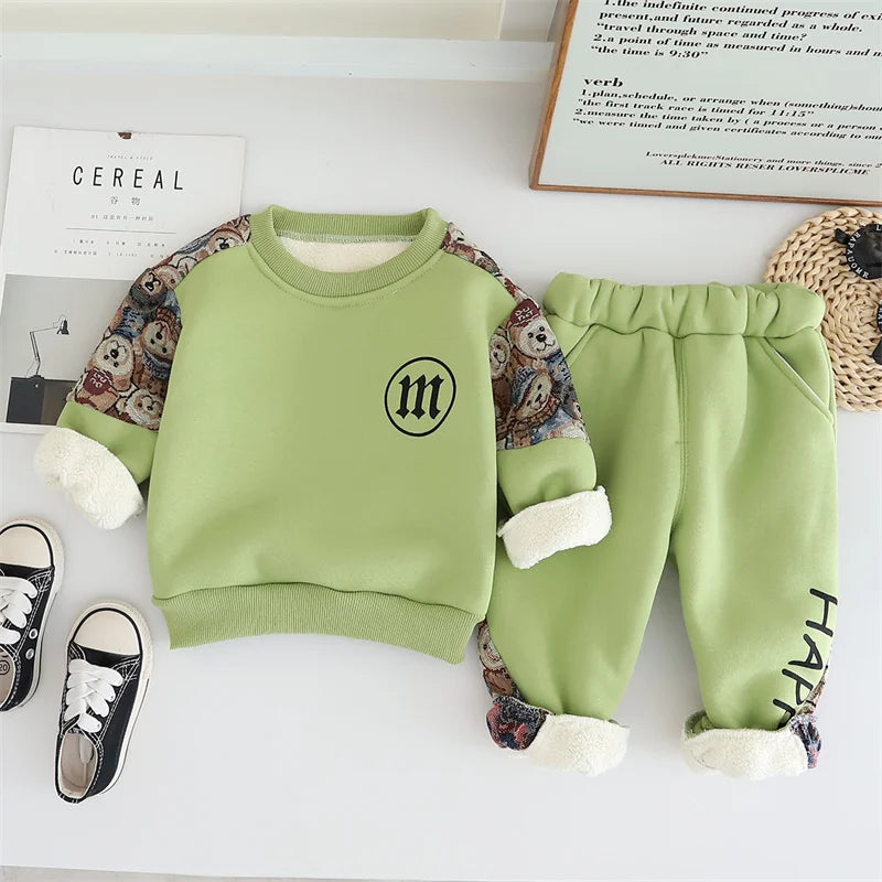 Boys Sweater&Pants Two-Piece