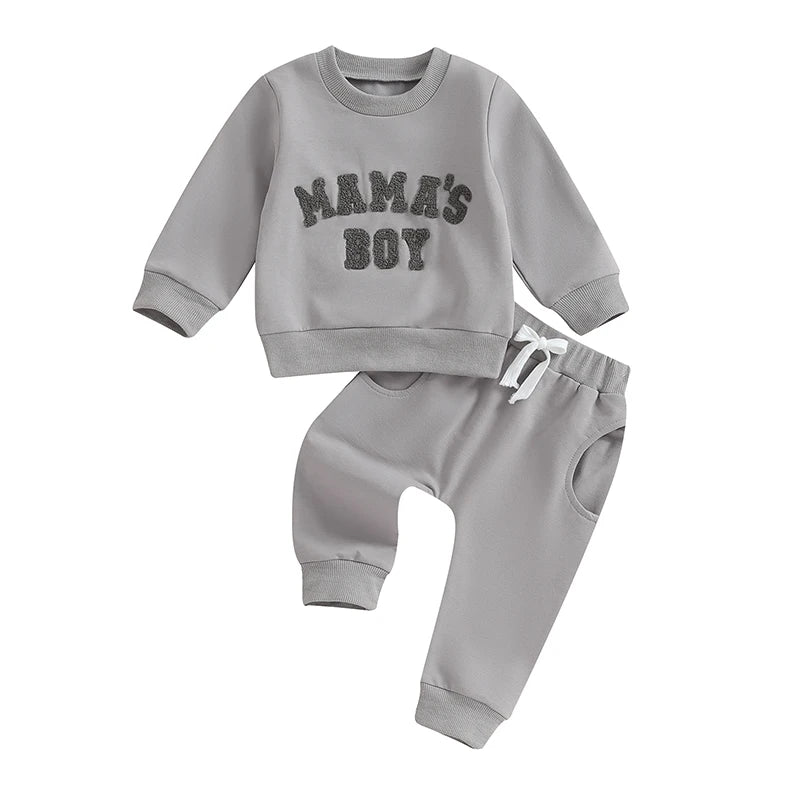 Baby Boy Outfits ,Sweatshirt & Casual Pants 2Pcs Clothes