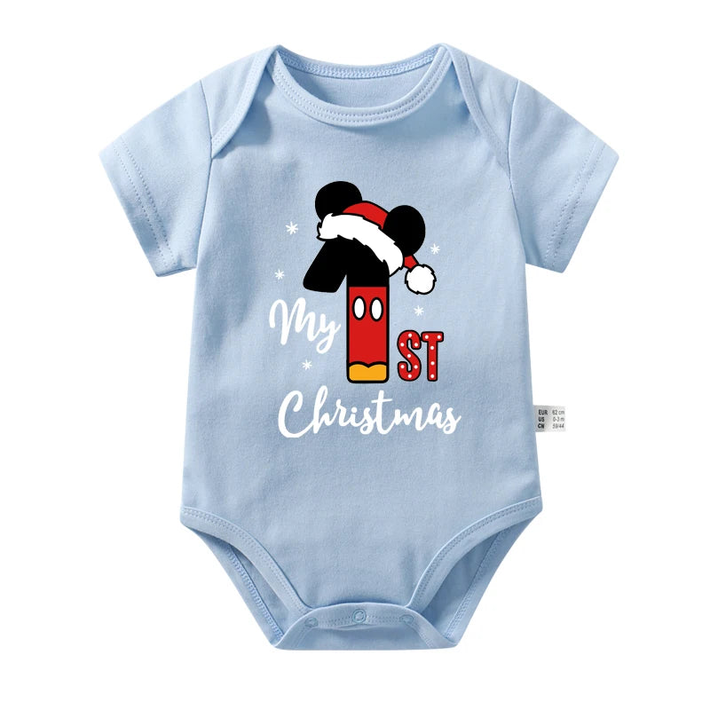 My First Christmas ,Newborn Baby Bodysuits