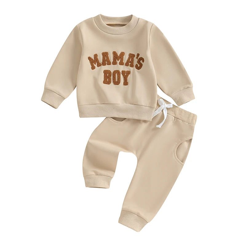 Baby Boy Outfits ,Sweatshirt & Casual Pants 2Pcs Clothes