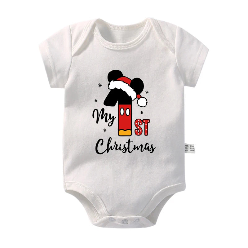 My First Christmas ,Newborn Baby Bodysuits