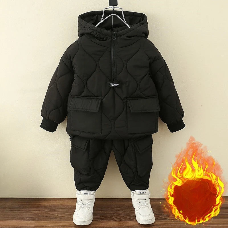 Boys Winter Set, Jacket Trousers Two-piece