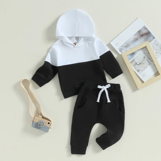 Baby Boy Hoodie Tops and Pants