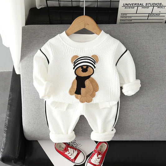 Boy Clothes Pullover Long Sleeve Hoodies&Pants