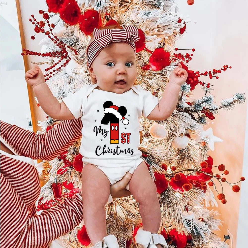 My First Christmas ,Newborn Baby Bodysuits