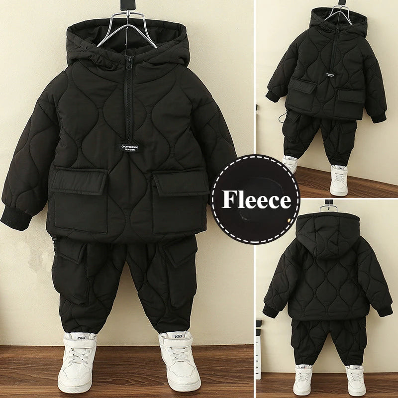 Boys Winter Set, Jacket Trousers Two-piece