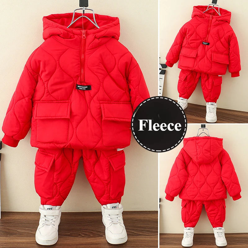 Boys Winter Set, Jacket Trousers Two-piece