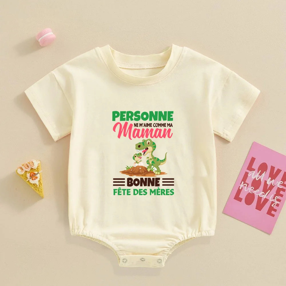 I Love My Mommy Daddy Sister Brother,Newborn Oversized Bodysuit