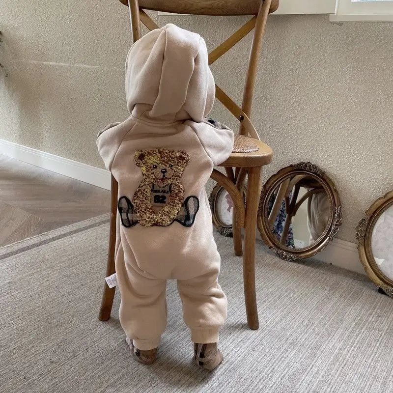 Warm Baby Clothes Infant Baby Boys Hoodies Cotton Thick Style