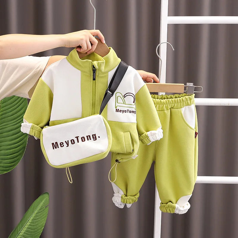 Baby Boys Sets, Cotton Coats&Pants 2pcs Tracksuits