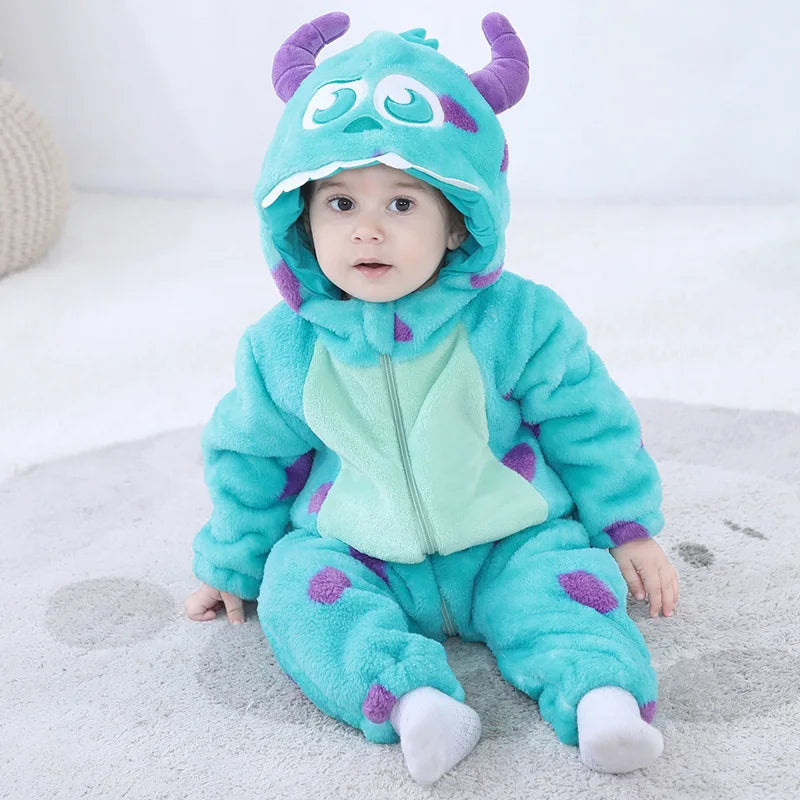 Baby Sully Romper,Newborn cartoon Costumes