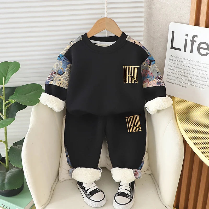 Boys Sweater&Pants Two-Piece