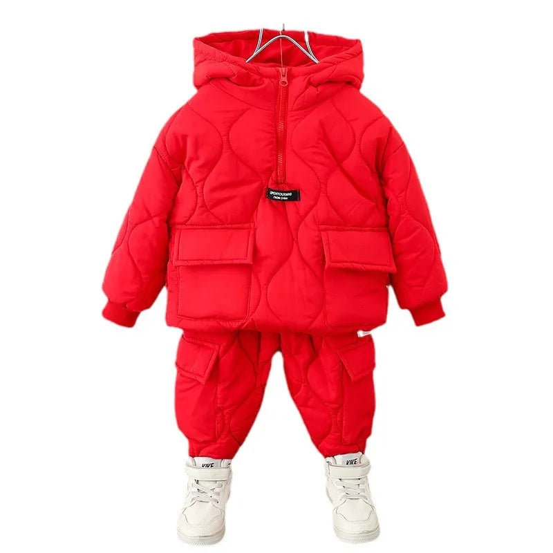 Boys Winter Set, Jacket Trousers Two-piece