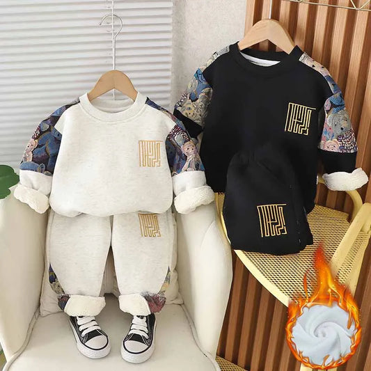 Boys Sweater&Pants Two-Piece